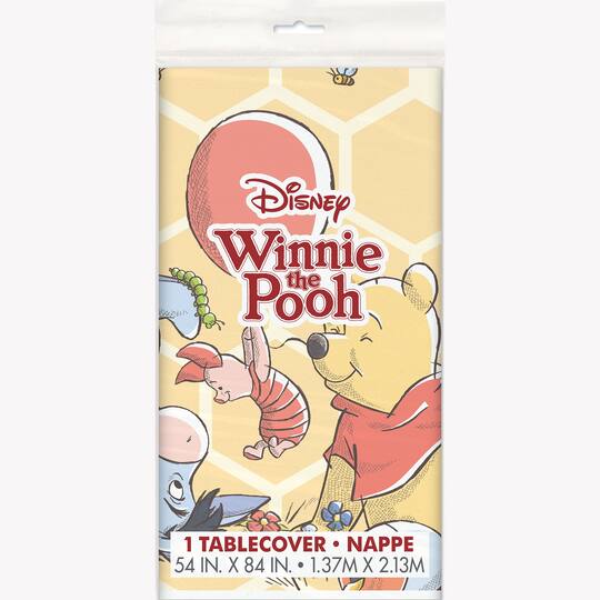 Winnie The Pooh Plastic Table Cover Winnie The Pooh Party Decoration